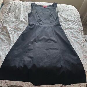 Fit and Flare A line style Black Dress